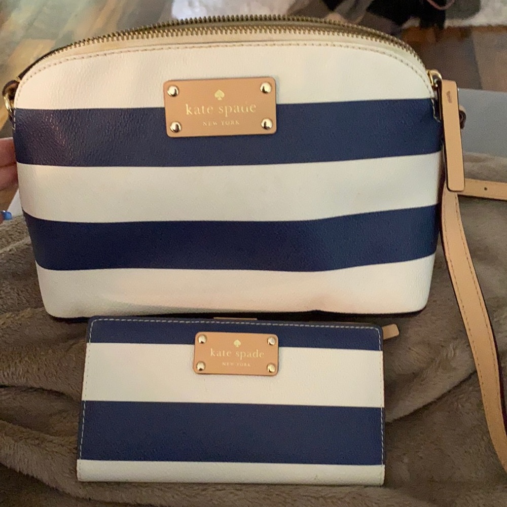 Kate spade cross body and wallet